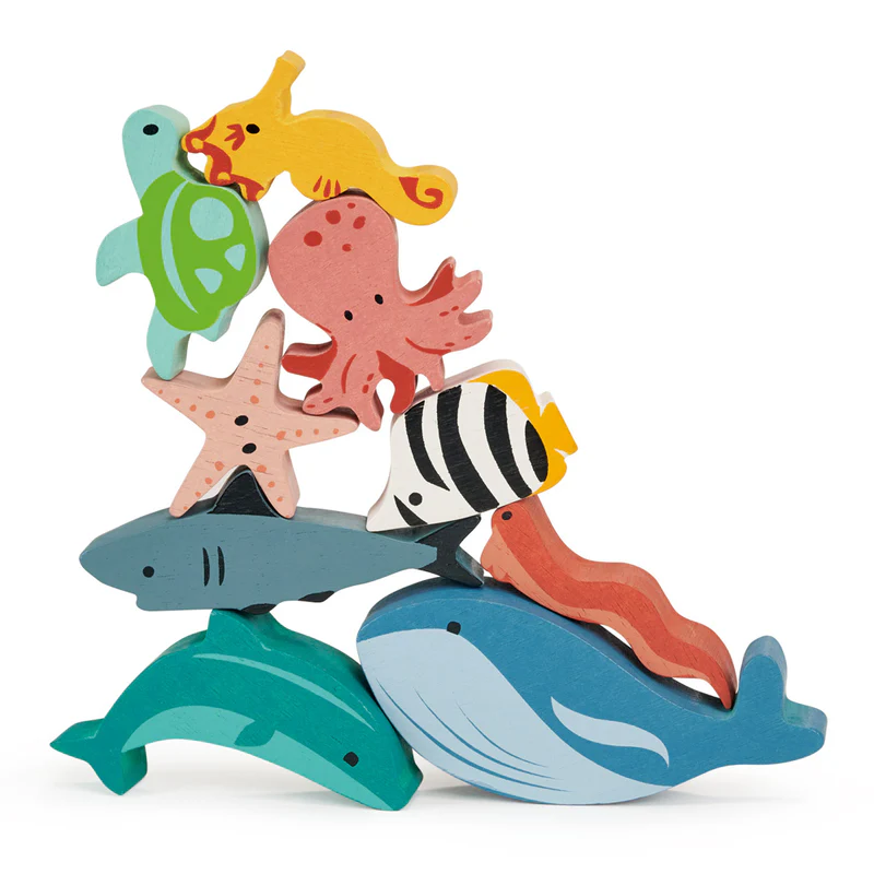 Happy Stacking Ocean Set & Bag - Image 3