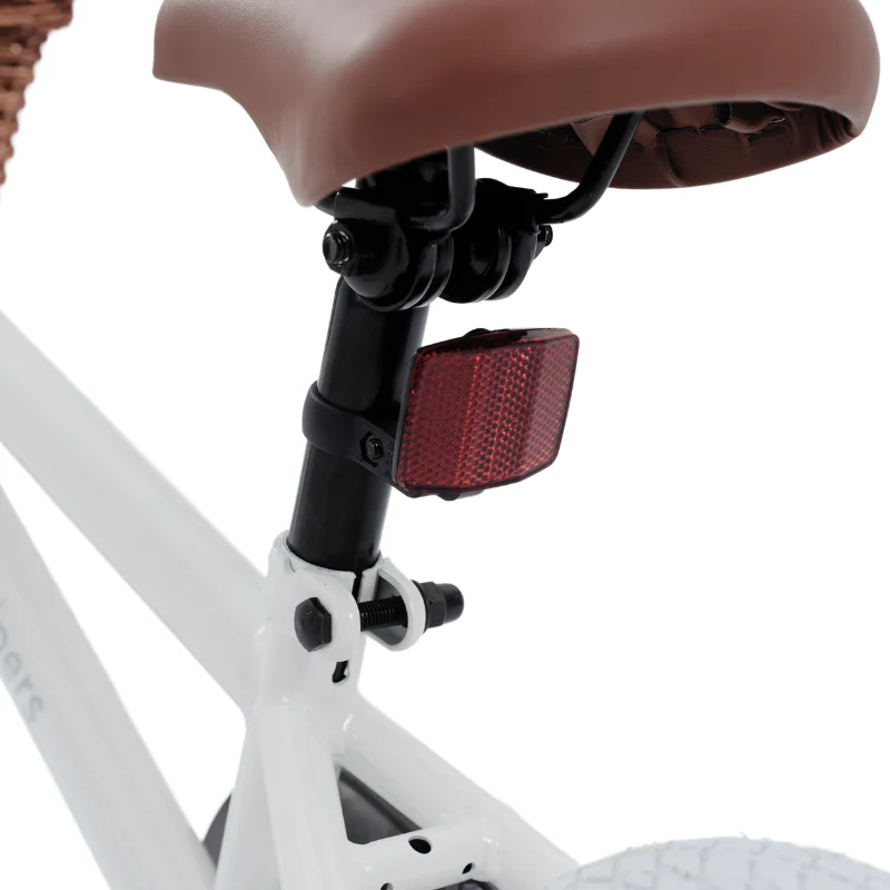 Kids Classic Steel Bike - Snow White - Image 15