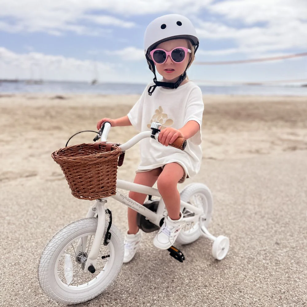Kids Classic Steel Bike - Snow White - Image 4